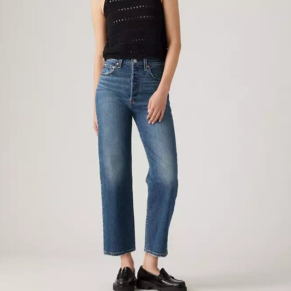Levi's Ribcage Straight Ankle Women's Jeans - Picture 1 of 5